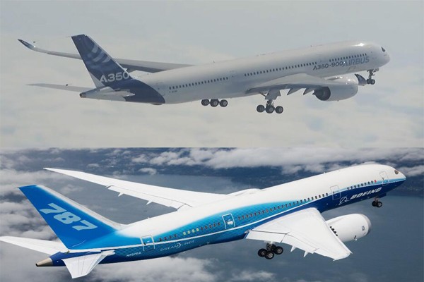 A330 vs A350. 