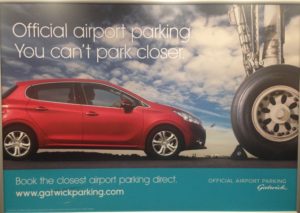 London Gatwick Airport - Car Park Ad (June 2016)