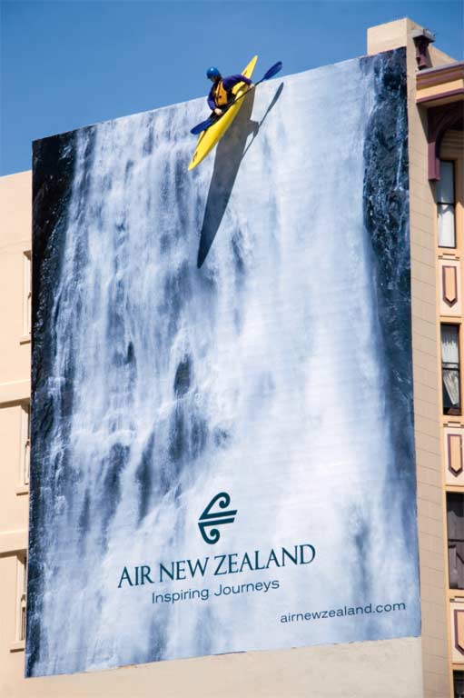 Air New Zealand Outdoor Reklamı