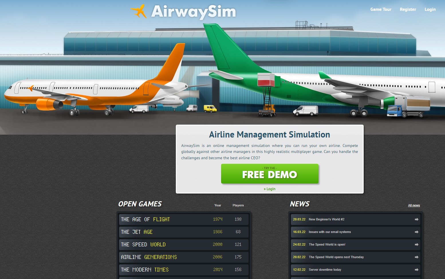 Havayolu Şirketi İdare Simülasyonları