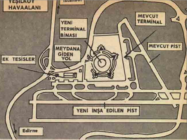 Yeşilköy Havalimanı – 1970