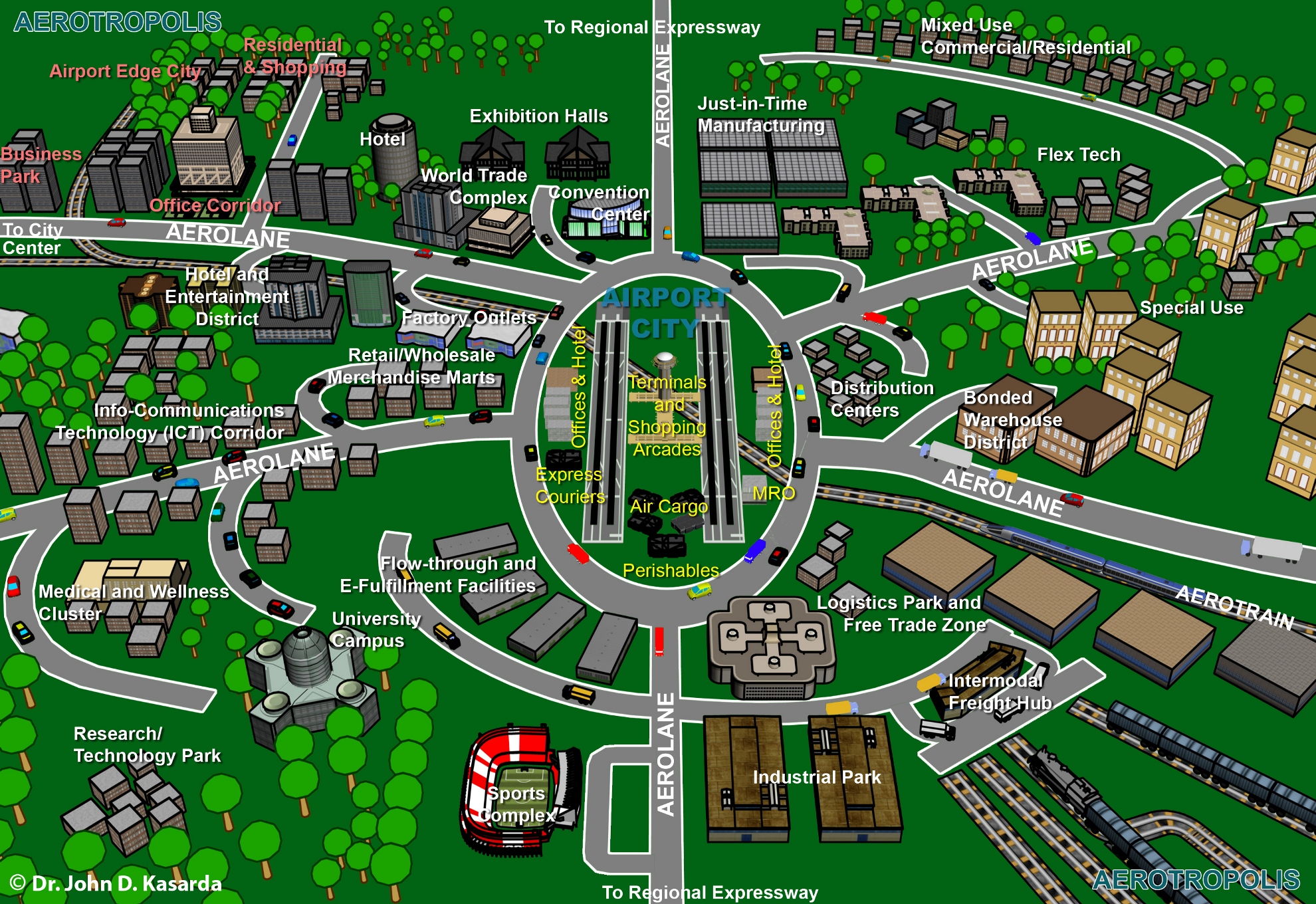 İşte Çılgın Proje: Aerotropolis