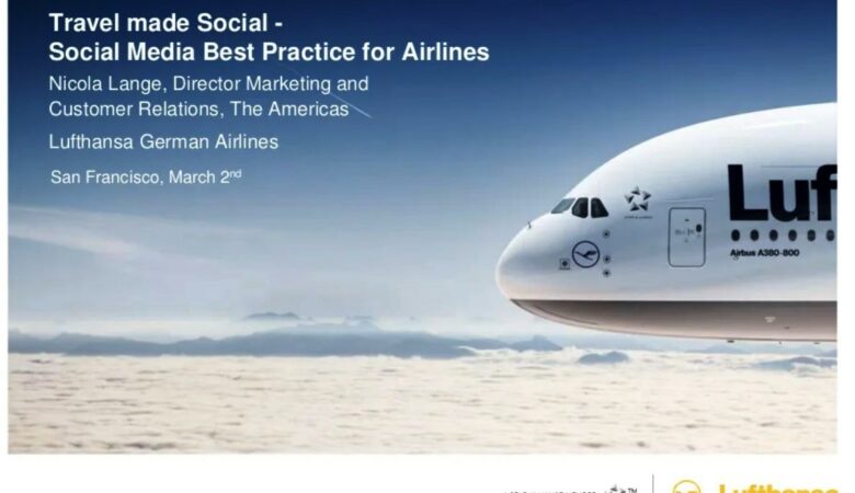 Lufthansa Sosyal Medya Stratejisi