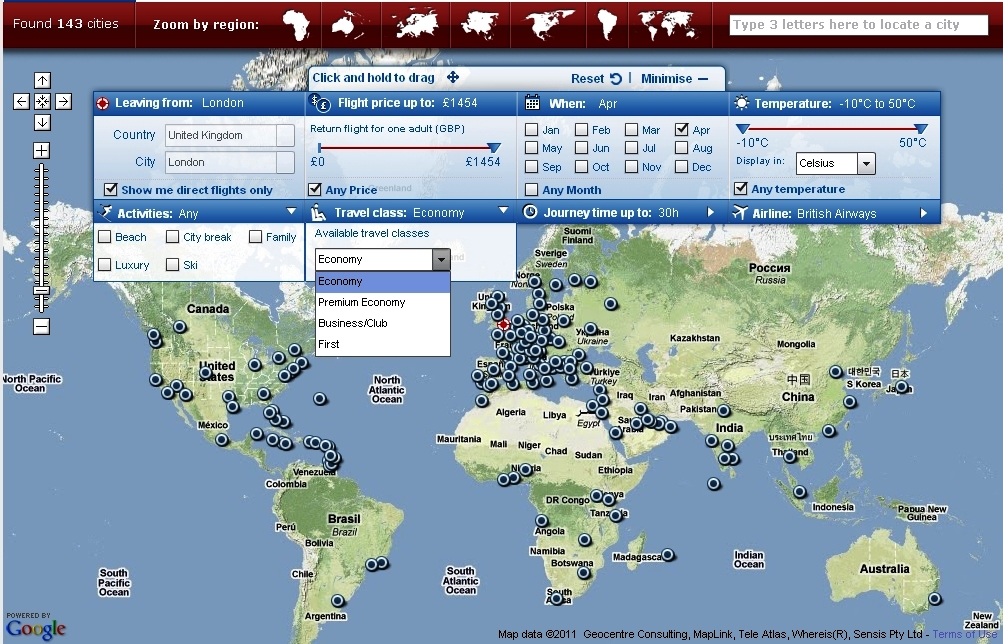 British Airways – Tripseeker