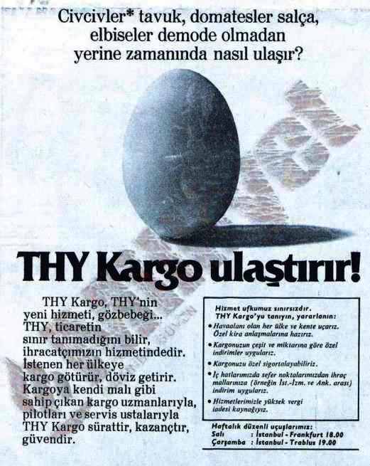 THY Kargo Ulaştırır!