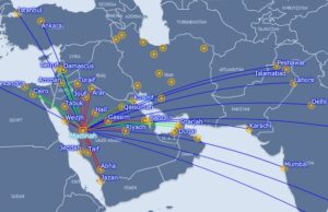 Medine Havalimanı Uçuş Ağı (2011)