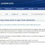 US Airways - Sabre tartışması (2011)