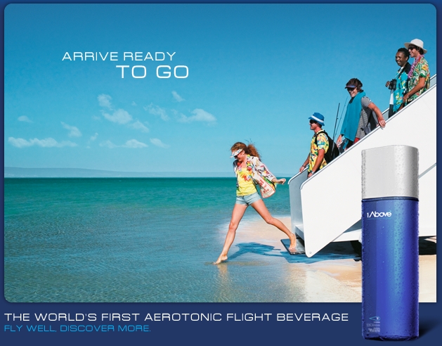 Aerotonic - yolcular için özel içecek