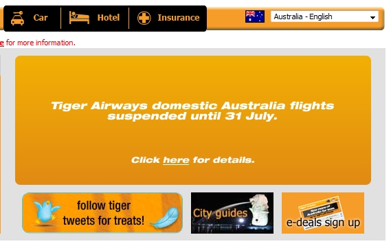 Tiger Airways Yerde Kalmaya Devam Edecek Gibi