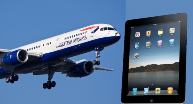 British Airways’ten Devrim Niteliğinde Bir iPad Uygulaması