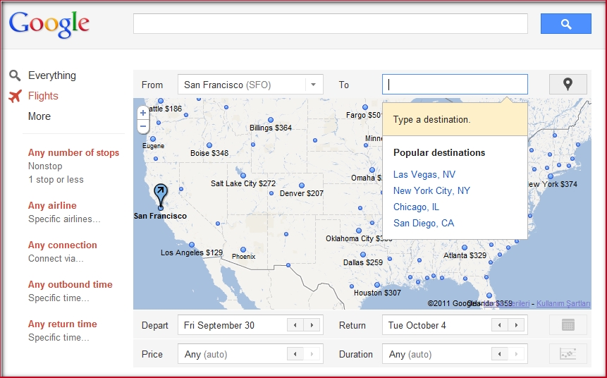 Google’dan Yeni Bir Devrim: Flights Artık Hizmetinizde!