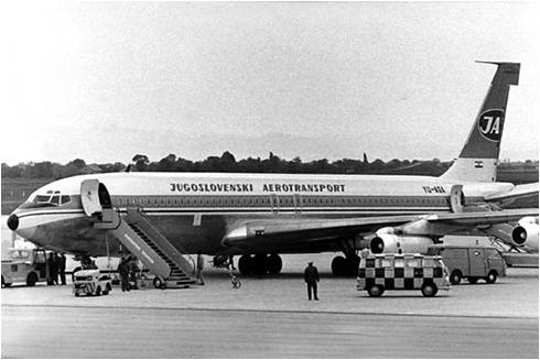 JAT - Boeing 707