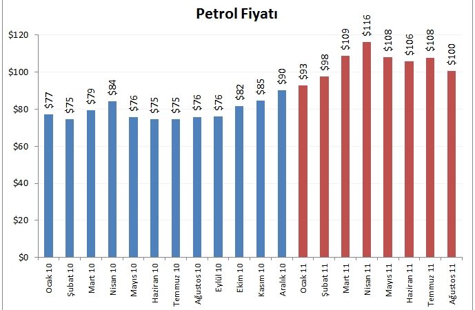 Petrol Fiyatı 2010-2011
