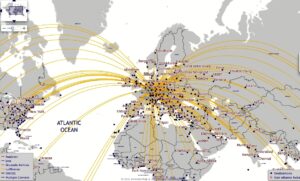 Lufthansa Uçuş Ağı (2011)