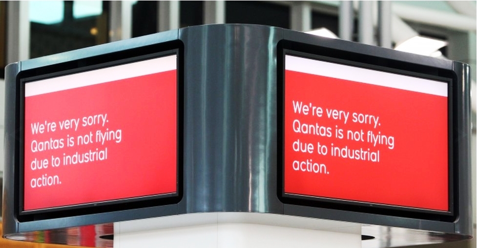 Qantas Grevi Mahkemede Bitti