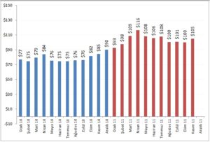 Petrol Fiyatı 2010 - 2011