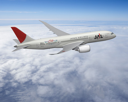 Japan Airlines second airline to receive the 787 Dreamliner