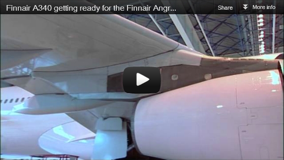 Finnair Angry Birds Flight to Singapore