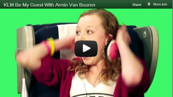 KLM – Be My Guest With Armin Van Buuren