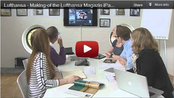 Making of the Lufthansa Magazin iPad app