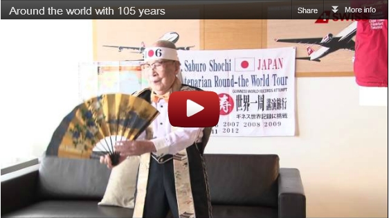 Around the World with 105 Years
