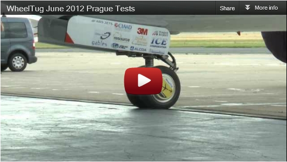 WheelTug June 2012 Prague Tests