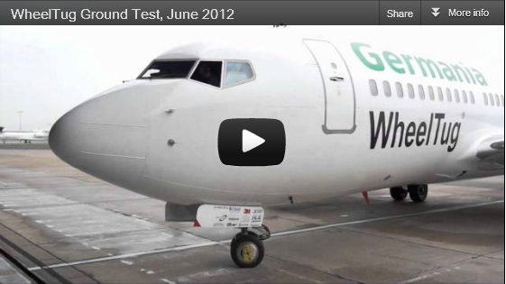 WheelTug Ground Test, June 2012