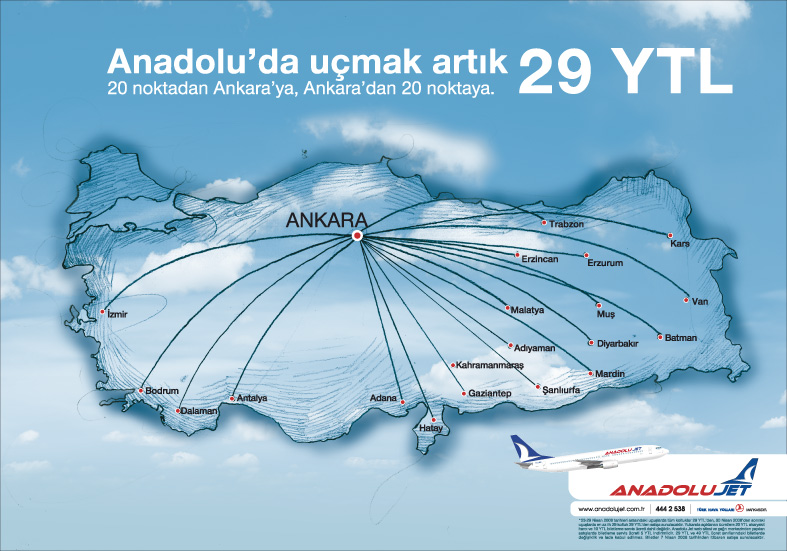 Anadolujet 29 TL