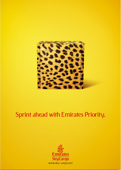 Emirates SkyCargo Priority Reklamı