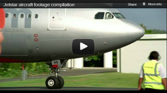 Jetstar Aircraft Footage Compilation