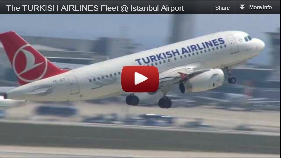 Turkish Airlines Departures @ Istanbul Ataturk Airport