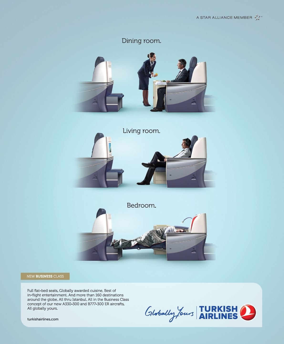 Turkish Airlines – New Business Class 2011