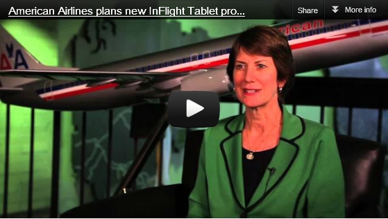 American Airlines plans new InFlight Tablet program for Flight Attendants