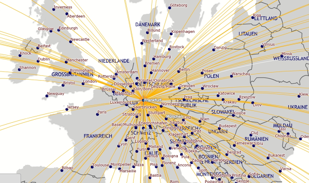Lufthansa Uçuş Ağı Berlin ve Frankfurt’la Büyüyor