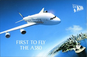 Singapore Airlines - First to Fly Airbus A380