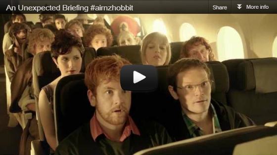 Air New Zealand – Hobbit inspired Safety Video