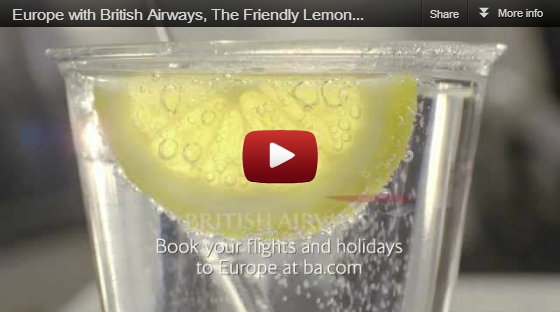 Europe with British Airways, The Friendly Lemon – To Fly. To Serve.