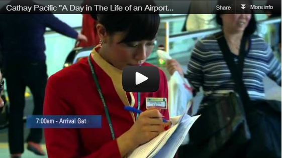 Cathay Pacific – A Day in The Life of an Airport Staff