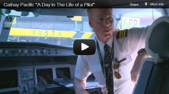 Cathay Pacific “A Day in The Life of a Pilot”
