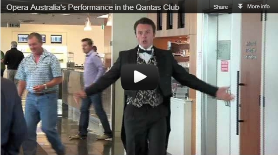 Opera Australia’s Performance in the Qantas Club