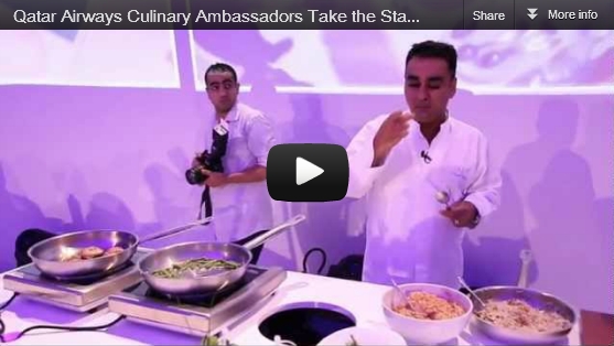 Qatar Airways Culinary Ambassadors Take the Stage