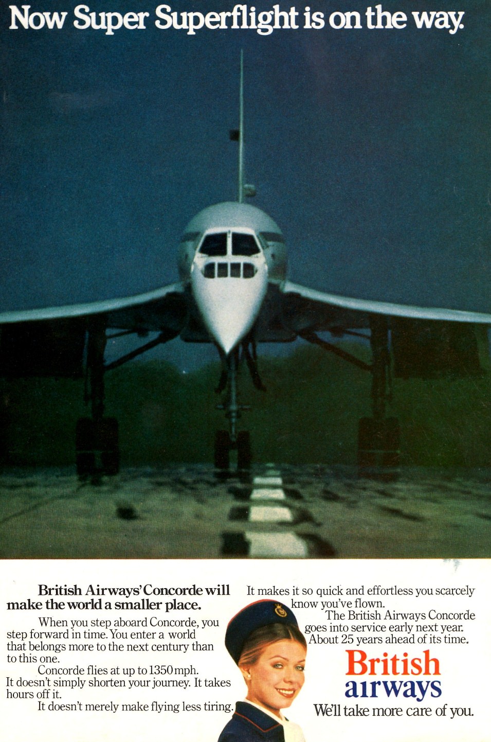 British Airways – Concorde Reklamı