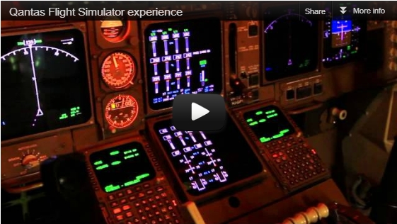 Qantas Flight Simulator Experience