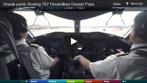 Sneak peek: Boeing 787 Dreamliner Dream Pass