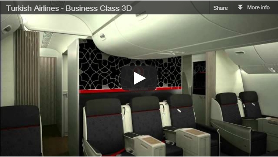 Turkish Airlines – Business Class 3D