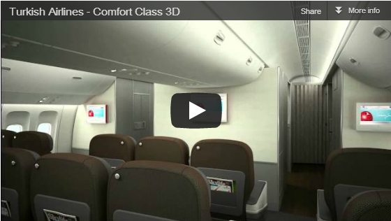 Turkish Airlines – Comfort Class 3D