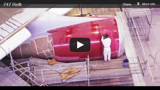 Virgin Atlantic - Boeing 747 Refit