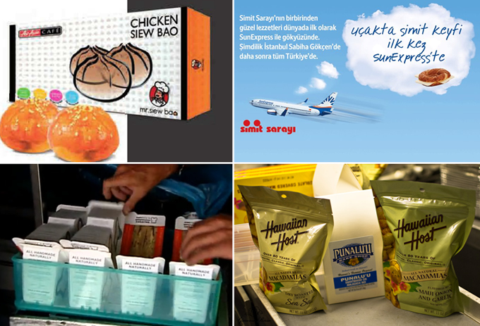 Airline buy-on-board catering goes local