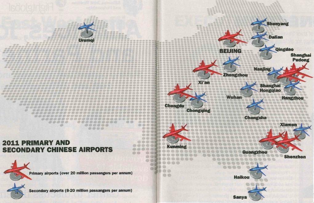 Çin’de Yeni Hedef, Küçük Havalimanları
