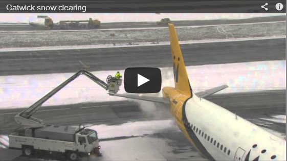 London Gatwick Snow Clearing